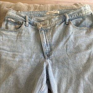 Abercrombie & Fitch Blue Straight Leg Jeans
